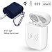 Wireless Charging Replacement case for Airpods with Free Protective Case, Vou Tiger Airpod Charger with Built-in Batteries Pack Supply 5 Times Charging, QI Efficient Charging (White)