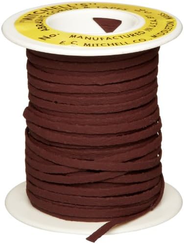 Mitchell Abrasives56-C Flat Crocus Polishing Tape, 3/32" Wide x 50 Feet