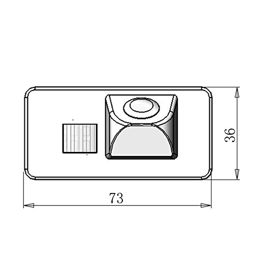 Misayaee Rear View Back Up Reverse Parking Camera In
