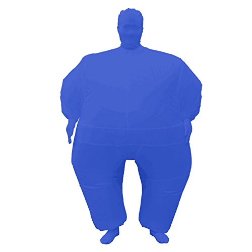 Adult Blueberry Costumes - Inflatable Full Body Jumpsuit Cosplay Costume Halloween Funny Fancy Dress Blow Up