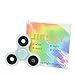 JINSEY Glow in The Dark Tri-Spinner Fidget Toy, Fluorescence