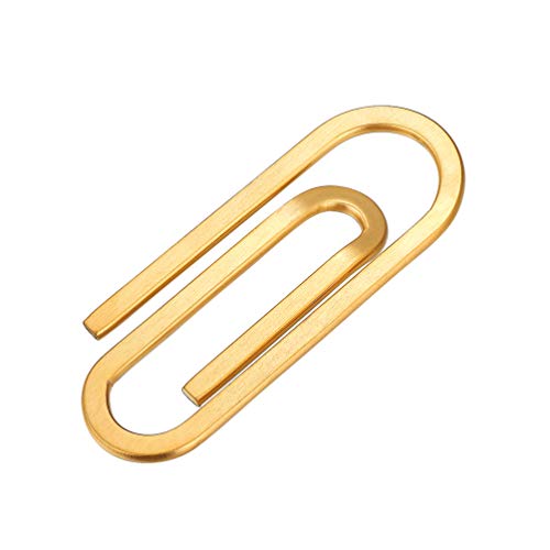 PROSTEEL Unusual Money Clips Wallet Money Clip Gold Plated Men's Gold Money Clip