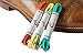 Rainbow Lacing Colored Dress Shoelaces for Oxfords 3-Pack | Luxury Wax Shoe Laces That Last | Add Colorful Shoe Strings to Show Your Style