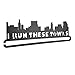 Gone For a Run | Runner's Race Medal Hanger | I Run These Towns