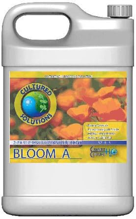 5 Gallon - Bloom A - Flowering Nutrient - NPK 3.7-0-3 - Requires Bloom B Sold Separately - Cultured Solutions CSBLOOMA5