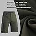 Ally Mens Mountain Bike Shorts 4D Padded Baggy Bicycle Cycling Biking Bike Shorts Lightweight Loose-fit (Green01+pad, XX-Large)
