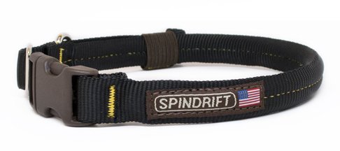 UPC 877450000320, Spindrift 032 Comfort Dog Collar - Medium (3/4&quot; x 16-20&quot;), Black