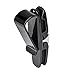 Petutu Double Sunglass Visor Clip Holder for Cars 3 Pack (Black)