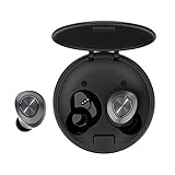BALFER True Wireless Earbuds TWS Bluetooth Headphones in-Ear Stereo Bluetooth V5.0 Earphone Built-in High Definition Mic Rechargable Wireless Headphones with Charging Case (Black)