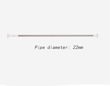 Yugan Bathroom Telescopic Rod Retractable Shower Curtain Rods