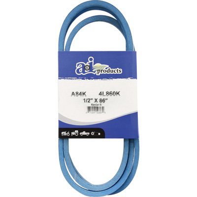 Pix A & I Products Blue Kevlar V-Belt with Kevlar Cord - 86in.L x 1/2in.W, Model# A84K/4L860K