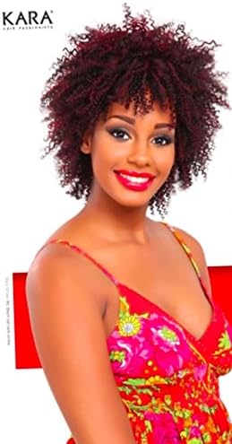 MC Michelle Super Curly Hair Extension Human Hair Blend 5 Pcs Set (P1B/27 mixed color)