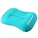 REEHUT Inflatable Camping Pillow Ultralight Blow Up Pillow for Sleeping in Comfort while Camping, Backpacking & Traveling (Blue)