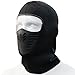 Cevillo Balaclava Face Mask | Windproof and Dustproof Ski Mask Hoodie Style | Skiing and Outdoor Sports | Polyester Cotton Headwear | Men and Women (Black)