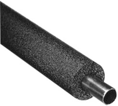 Nomaco Insulation Imcolock Polyolefin Black Self-Sealing Pipe Insulation, 1-1/8" x 1/2" Th