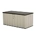 LIFETIME 60254 Heavy-Duty Outdoor Storage Deck Box, 150 Gallon, Desert Sand/Brown