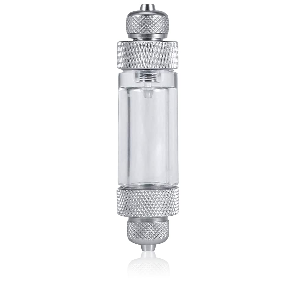 DONGKER CO2 Bubble Counter For Aquarium - Aluminum Alloy With Acrylic Window, Single/Double Head - View #2