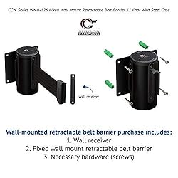Crowd Control Warehouse - CCW Series WMB-125 Fixed
