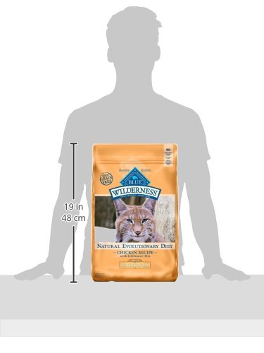 BLUE Wilderness Adult Weight Control Grain Free Chicken Dry Cat Food 11-lb