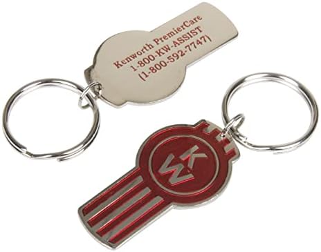 Amazon.com: kenworth Motors Trucks Chrome Key Chain Novelty Key