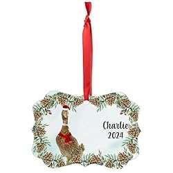 Rouen Duck Christmas Ornament 2024 - Personalized