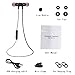 YYQ Bluetooth Headphones Wireless Sports earphons Sweat-Proof Noise-Canceling Earbuds with magnetic and Built-in Mic Headset