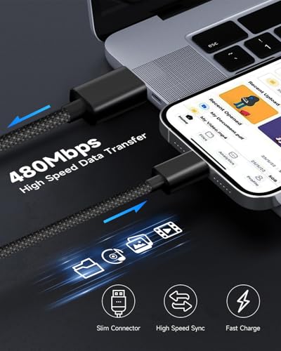 45W USB C Charger Samsung Fast Charge and 2M Cable for Samsung Galaxy S26 S26 S24 A73 A56 A55 A54 A26, USB C Plug Mains Type C Adapter