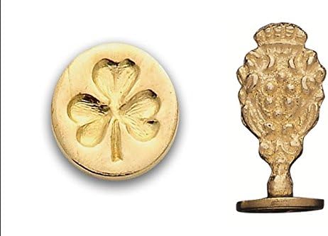 Brass Wax Seal Stamp - Shamrock-836H