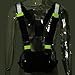 Yaegoo Radio Chest Harness Chest Front Pack Pouch Holster Vest Rig for Two Way Radio Walkie Talkie(Rescue Essentials) (Fluorescent Green)