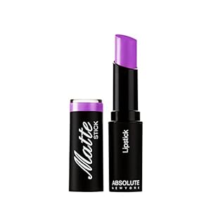 Absolute New York Matte Stick Lipsticks, Blue/Purple, 5.4g