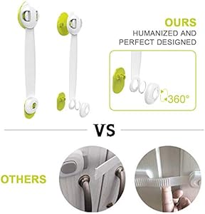 Trongle Lambony Kindersicherung Schrankschlösser – Starke