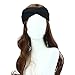 Sannysis Winter Women Weaving Headband Hairband Handmade Bohemia (Black)