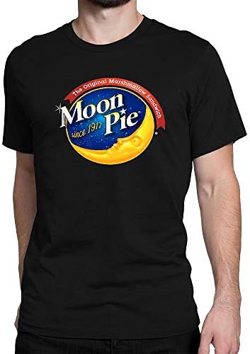 PEIJUNLAI Men's Moon Cotton T-Shirt
