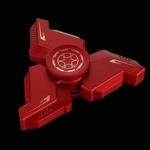 JEPN Fidget Spinner Toy,Hand Spinner EDC Toy,R188 Stainless Steel Bearing, High Speed 2-5 Min Spins ,relieves your stress, ADHD, anxiety, improve focus and attention(Red)