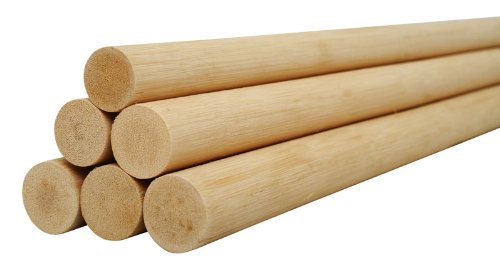 Bogenrohling / Kampfstockrohling aus Rattan 113 cm lang - geschälter Manaustab