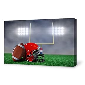 Canvas Wall Art for Living Room,Bedroom Home Artwork Paintings Super Bowl Ready to Hang - 12x18 inches