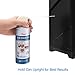 Rosewill Compressed Gas Duster, 10 oz Canned Air Multipurpose Computer Keyboard Cleaner Spray (4-Pack), Ozone Safe - RCGD-18004