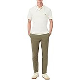 Lacoste Men's Core Collection Slim Fit Stretch Cotton Chino Pant, Khaki, 42