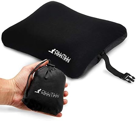 Rikkitikki Inflatable Camp Backpacking Pillow Ultralight Back Lumbar Inflatable Travel Pillow Camping Pillow Compressible Portable Blow Up Air Pillow Hiking Hammock Compact Pure Black Amazon Com Au Kitchen