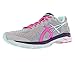 ASICS Women's Gel-Kayano 23 Running Shoe, Silver/Pink Glow/Parachute Purple, 9.5 M US