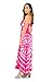 Riviera Sun 21611-FW-XL Strapless Tube Maxi Dress/Summer Dresses Fuchsia/White