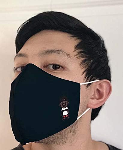 Urban Bricks Face Mask - Water Repellent, Machine Washable Mask Face Mouth Mask, Fashion Reusable Washable Outdoor Unisex Mask, Face covering (Halloween Female Vampire)