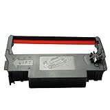 60PCS Ink Ribbon Gorilla Supply ERC 30 34 38 B/R Compatible For Epson ERC38 NK506 (60-PK, Black Red)