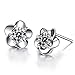 Silver Masters 925 Sterling Silver Stud Earrings Highest Quality CZ Cubic Zirconia