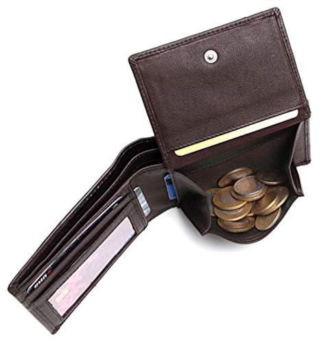 NAPA HIDE Black Leather Men's Wallet — Genuine Leather, Hand Stitched, Travel Size, 6-Month Warranty - View #8