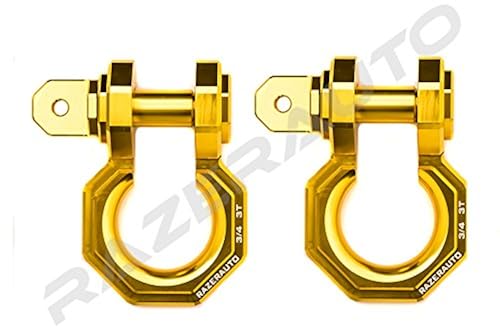 Razer Auto Falcon X Precision Yellow/Gold Billet Aluminum 3.0 Ton D ...