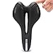 AIKATE Comfortable Bike Saddle, Road Mountain MTB Gel Bicycle Seat for Men and Women, Provides Great Comfort for Riding Bike