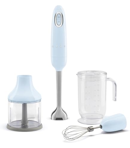 Amazon.com: Smeg HBAC11PB Accessories Hand Blender Set of 4 Pastel