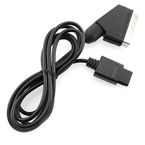 Magic&shell 1.8m AV TV Video Scart RGB Cable Cord Lead For Super Nintendo N64 NGC SNES - Thumbnail 4