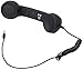AshopZ Retro Telephone Handset 3.5mm Cell Phone Receiver for Iphone,Black